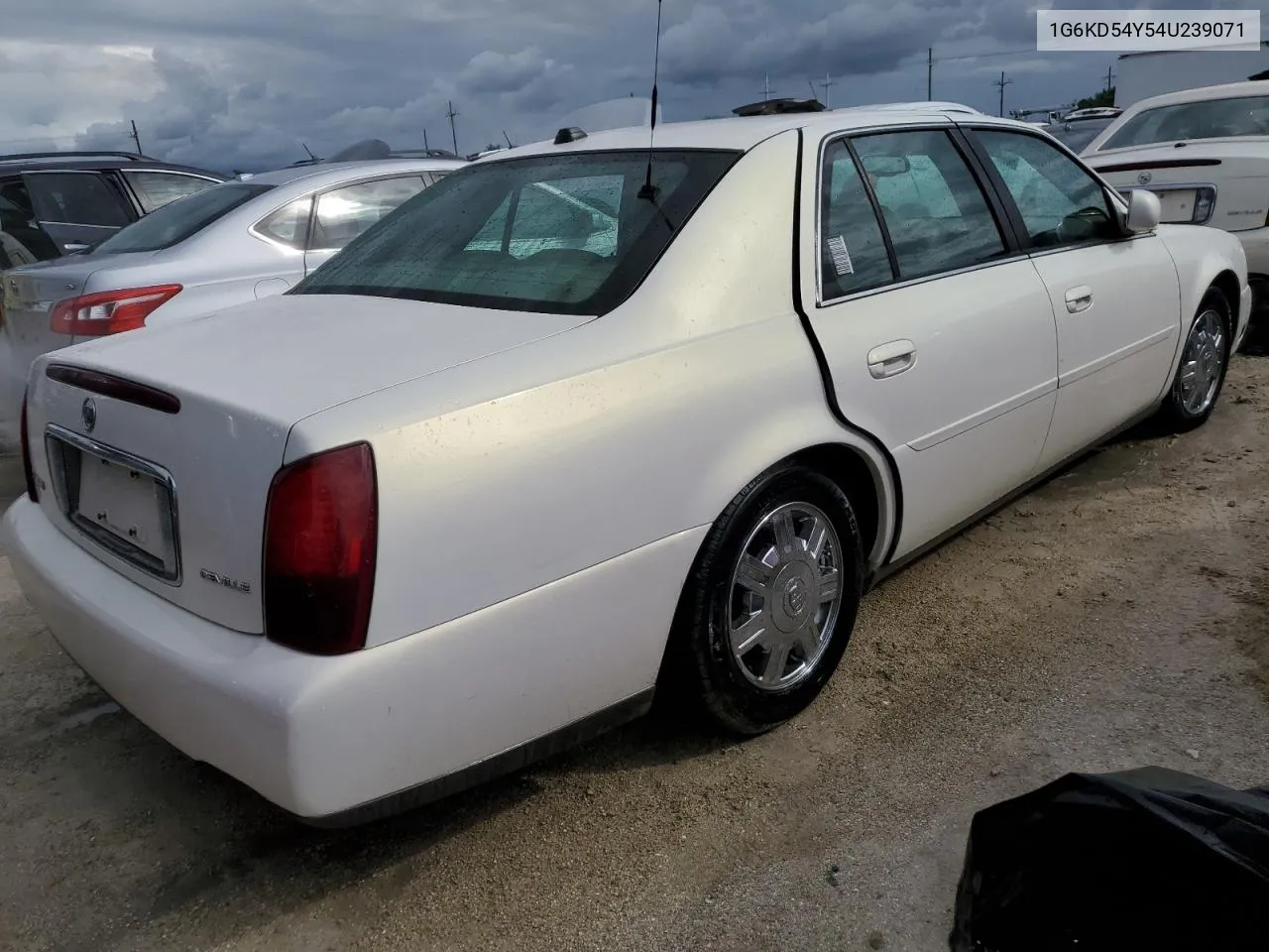 2004 Cadillac Deville VIN: 1G6KD54Y54U239071 Lot: 74327274