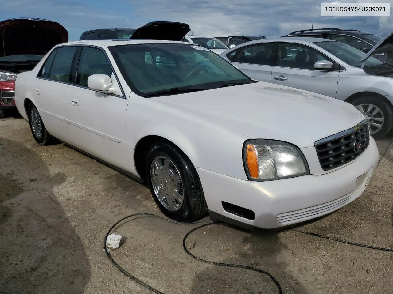 2004 Cadillac Deville VIN: 1G6KD54Y54U239071 Lot: 74327274