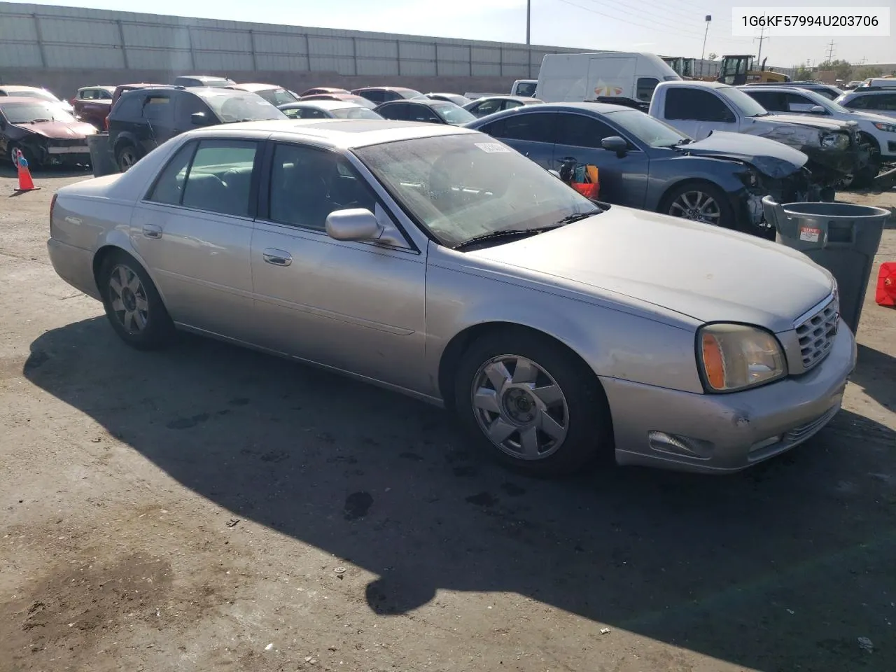 2004 Cadillac Deville Dts VIN: 1G6KF57994U203706 Lot: 76278324