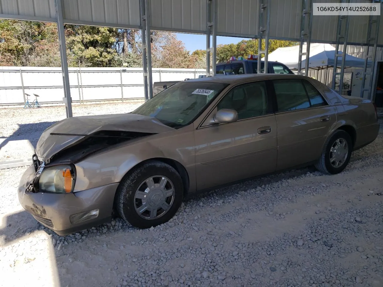 2004 Cadillac Deville VIN: 1G6KD54Y14U252688 Lot: 78044504