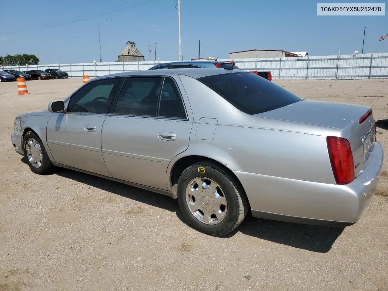 2005 Cadillac Deville VIN: 1G6KD54YX5U252478 Lot: 65922574