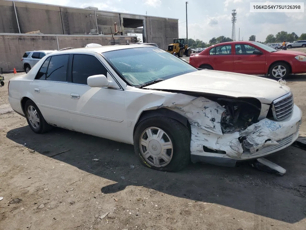 2005 Cadillac Deville VIN: 1G6KD54Y75U126398 Lot: 68918604