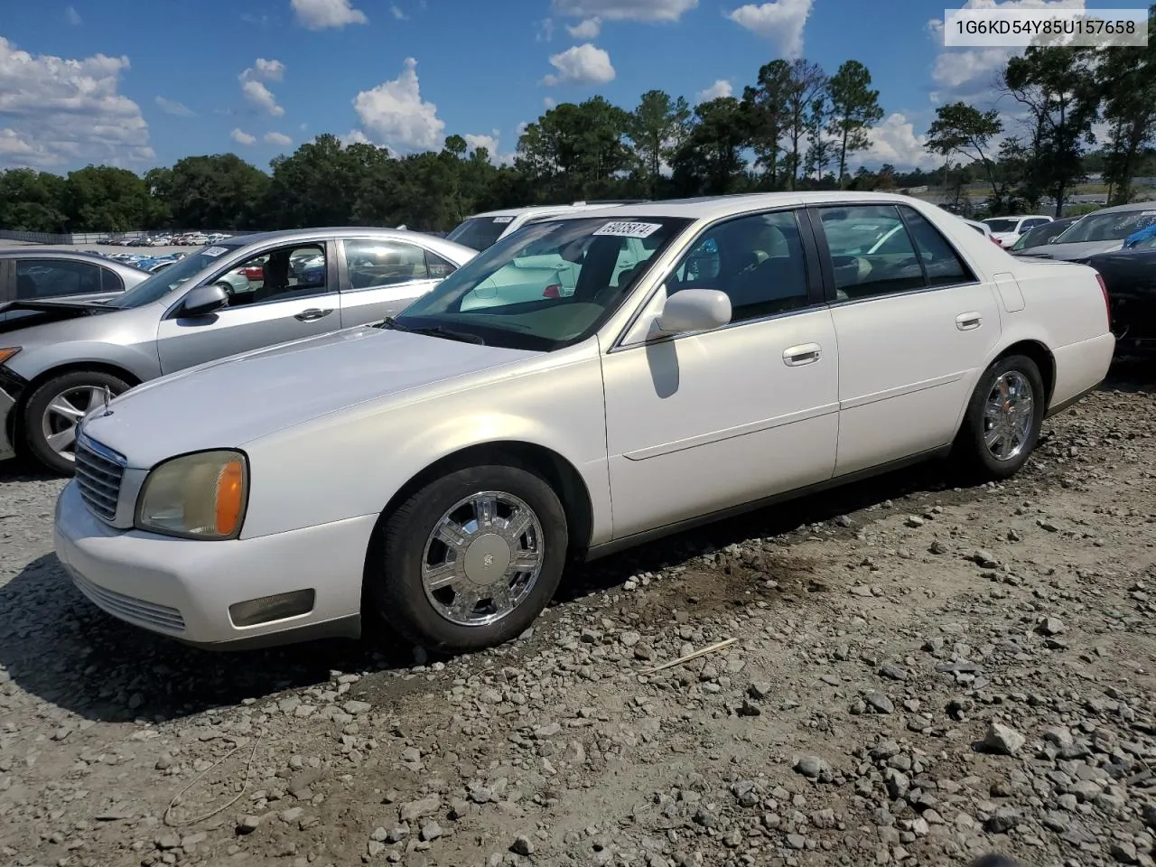 2005 Cadillac Deville VIN: 1G6KD54Y85U157658 Lot: 69035874