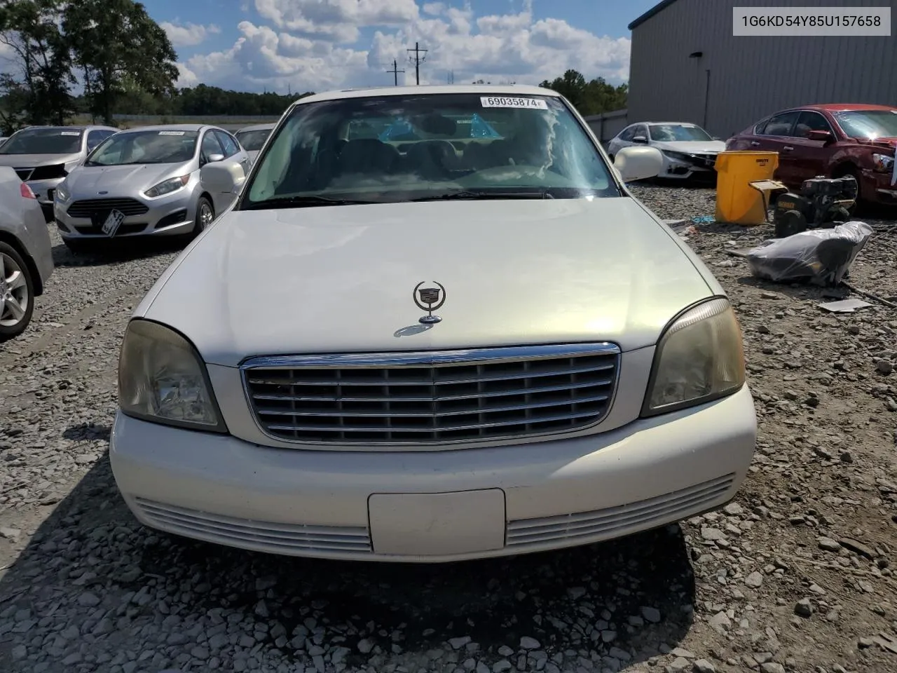 2005 Cadillac Deville VIN: 1G6KD54Y85U157658 Lot: 69035874