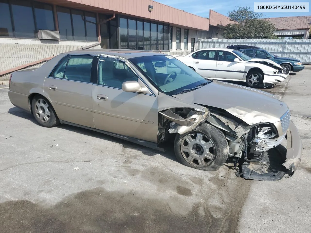 2005 Cadillac Deville VIN: 1G6KD54Y65U140499 Lot: 69847664