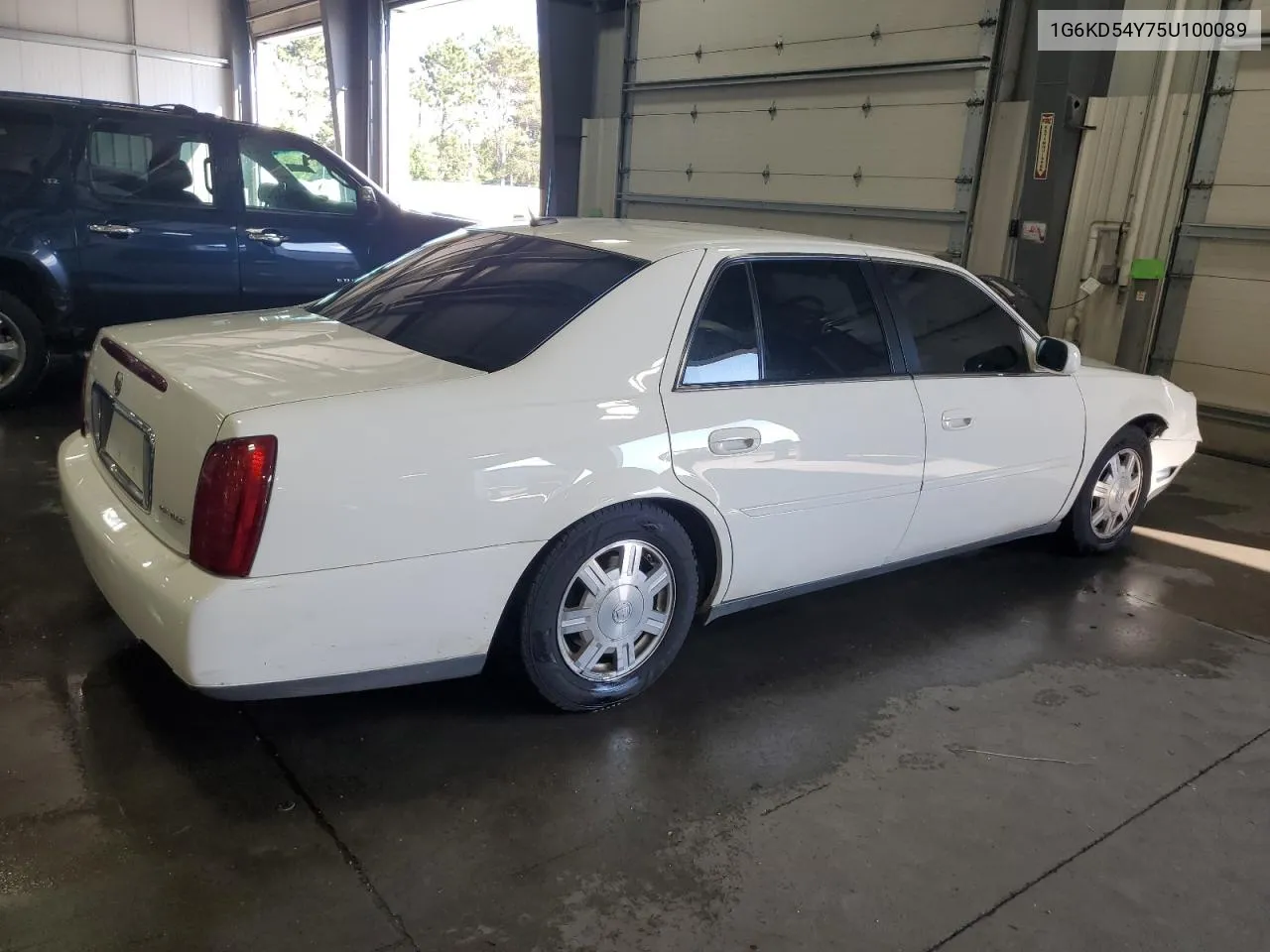 1G6KD54Y75U100089 2005 Cadillac Deville