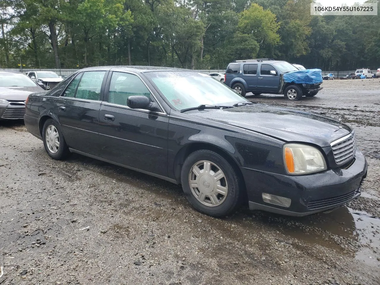 2005 Cadillac Deville VIN: 1G6KD54Y55U167225 Lot: 72862304