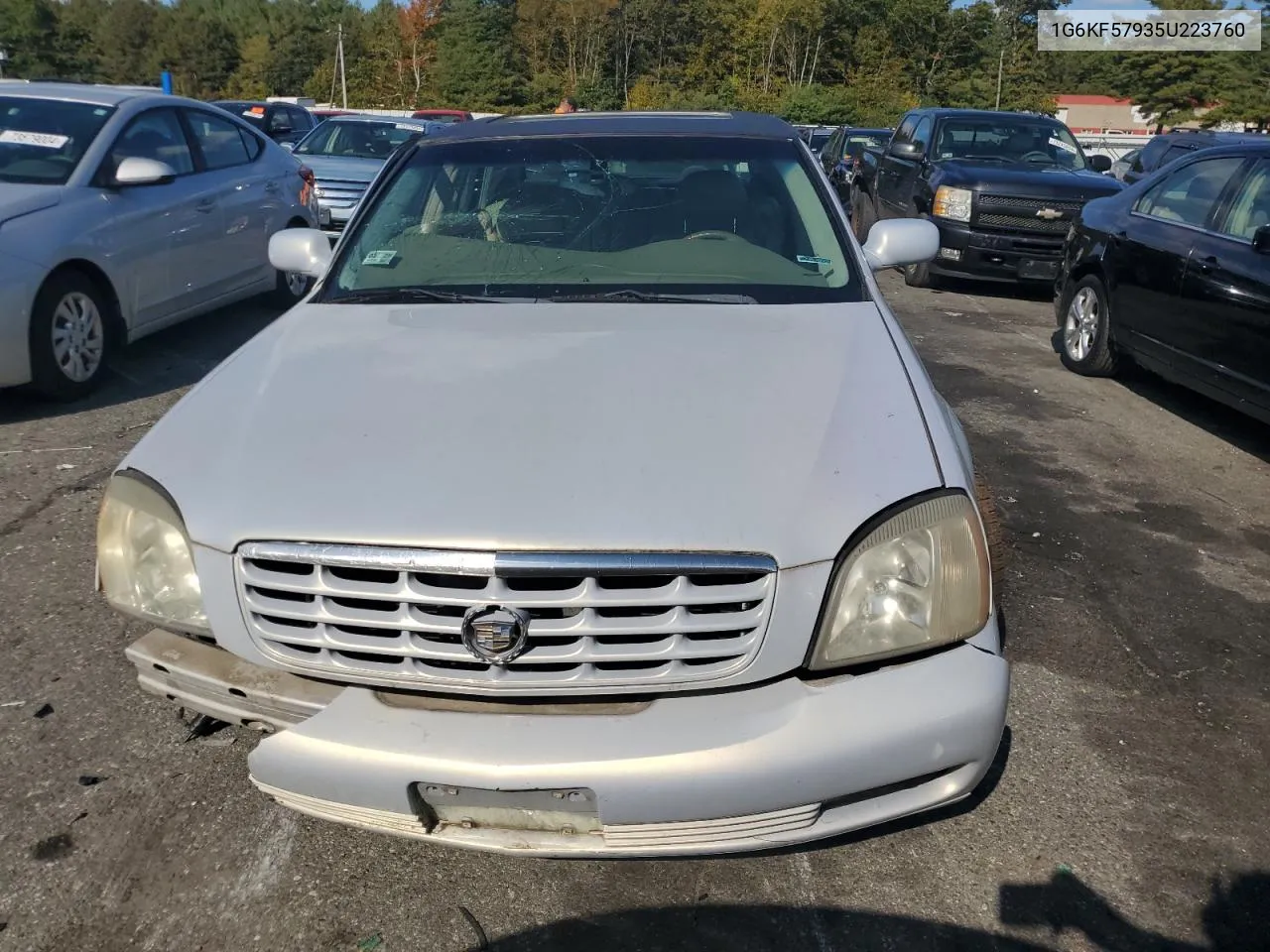 2005 Cadillac Deville Dts VIN: 1G6KF57935U223760 Lot: 73141754