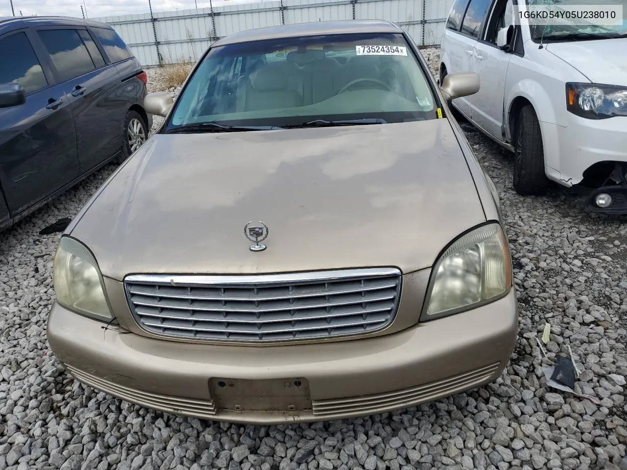 2005 Cadillac Deville VIN: 1G6KD54Y05U238010 Lot: 73524354