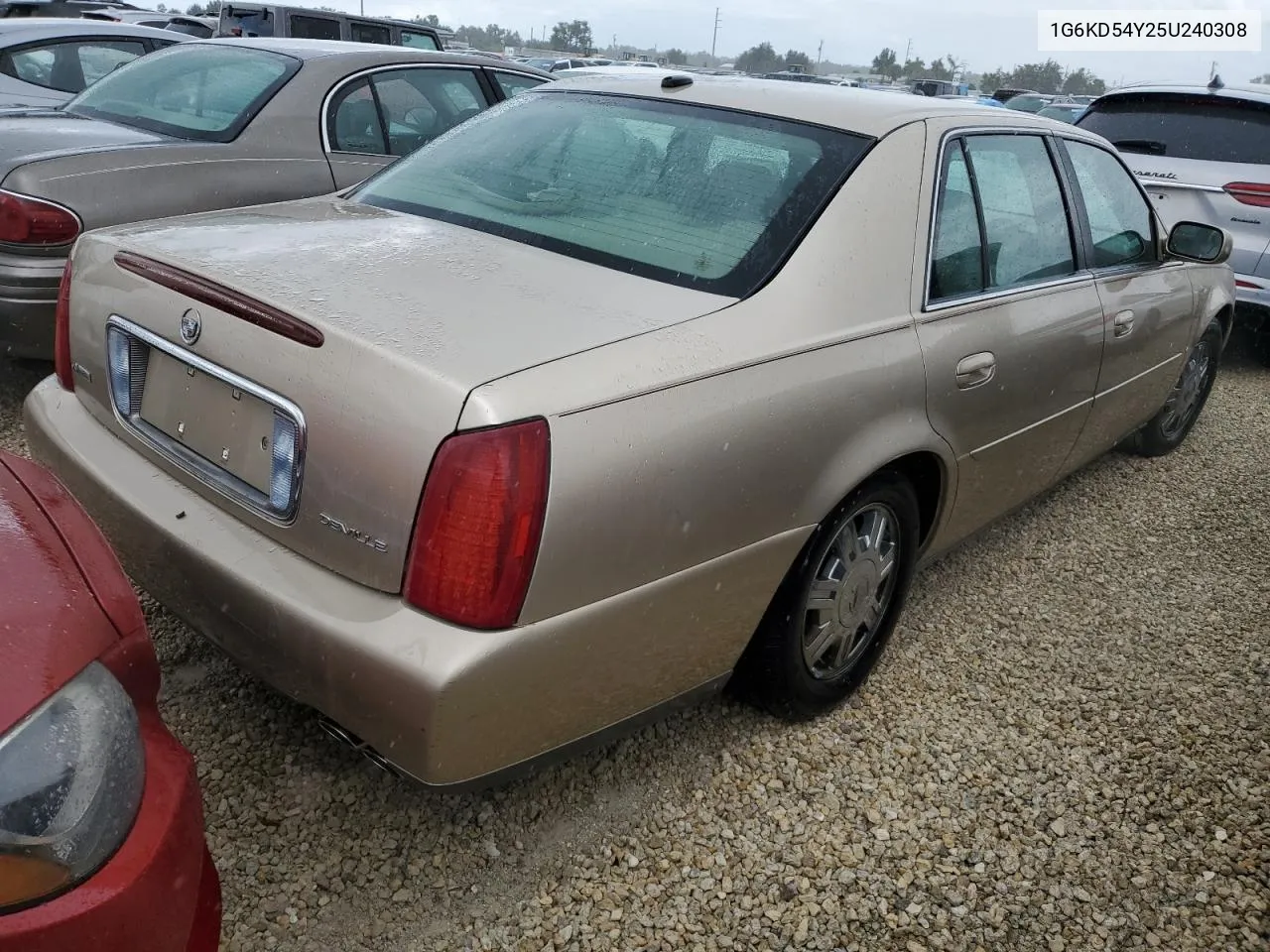 2005 Cadillac Deville VIN: 1G6KD54Y25U240308 Lot: 74318364