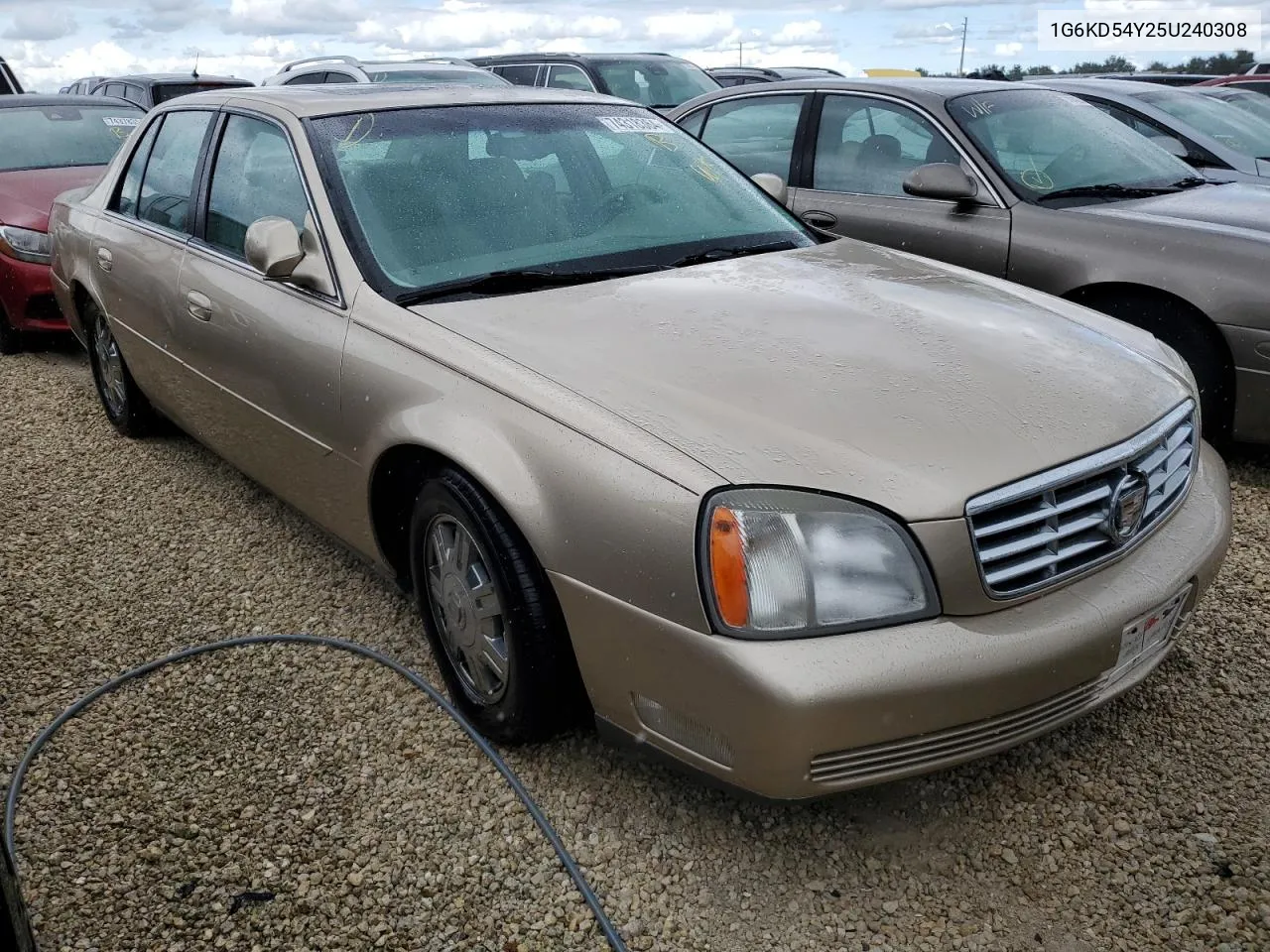 2005 Cadillac Deville VIN: 1G6KD54Y25U240308 Lot: 74318364