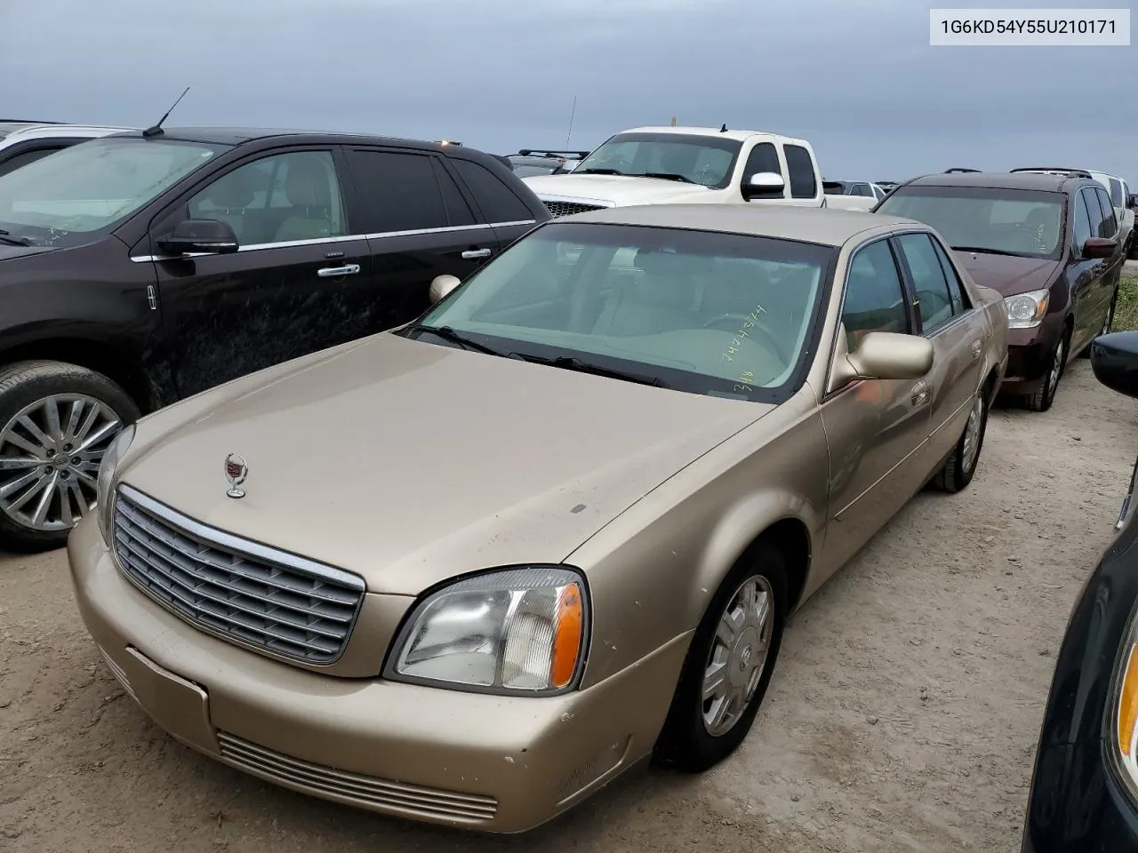 2005 Cadillac Deville VIN: 1G6KD54Y55U210171 Lot: 74743724