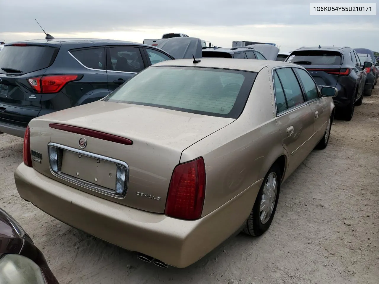 2005 Cadillac Deville VIN: 1G6KD54Y55U210171 Lot: 74743724