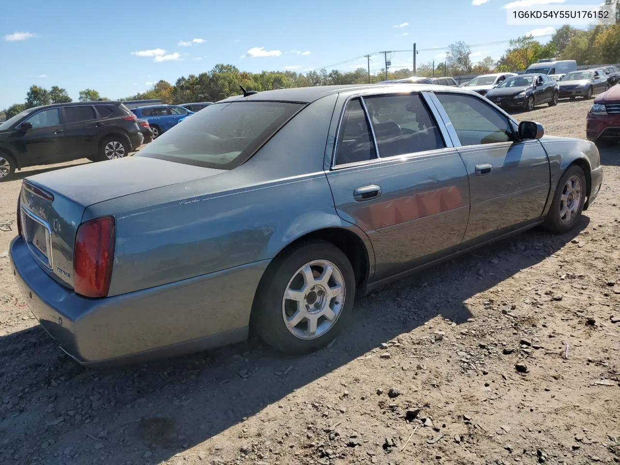 2005 Cadillac Deville VIN: 1G6KD54Y55U176152 Lot: 75212234