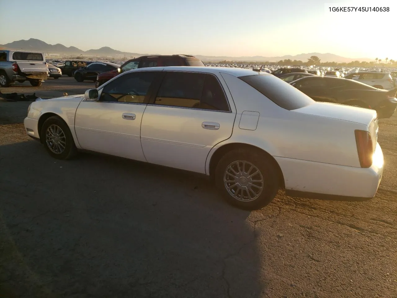 2005 Cadillac Deville Dhs VIN: 1G6KE57Y45U140638 Lot: 75361454