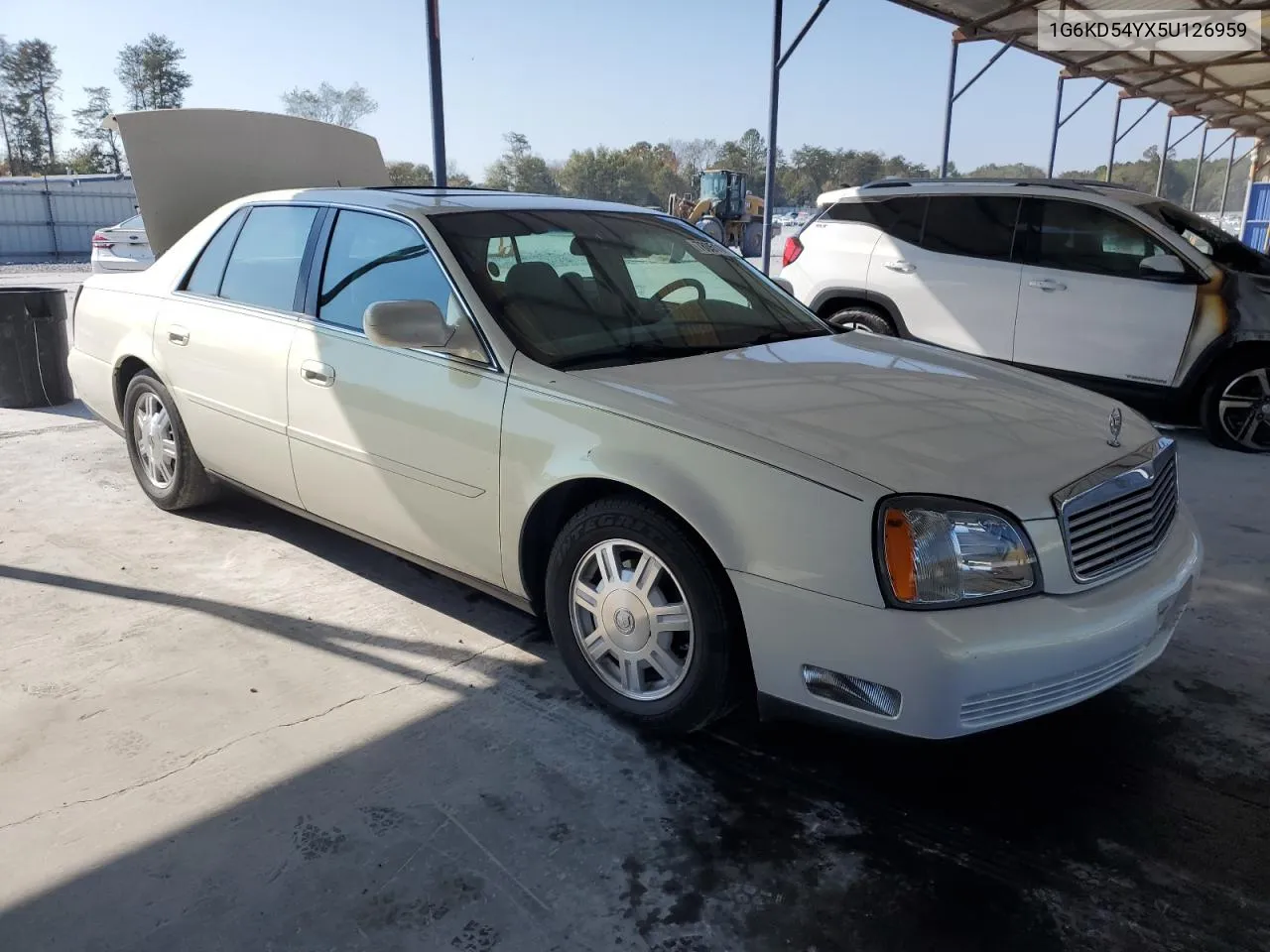 2005 Cadillac Deville VIN: 1G6KD54YX5U126959 Lot: 78051104