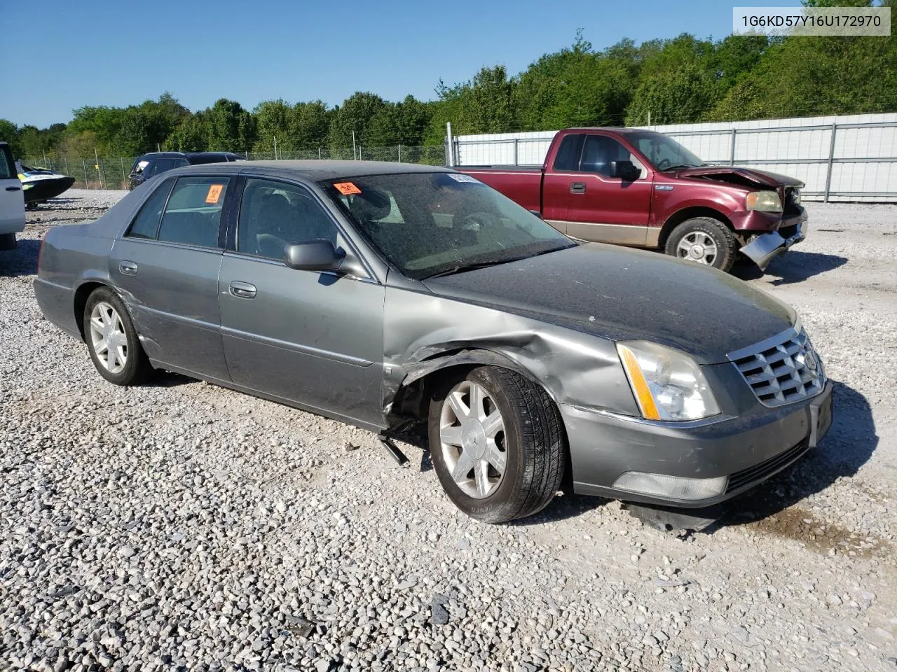 1G6KD57Y16U172970 2006 Cadillac Dts