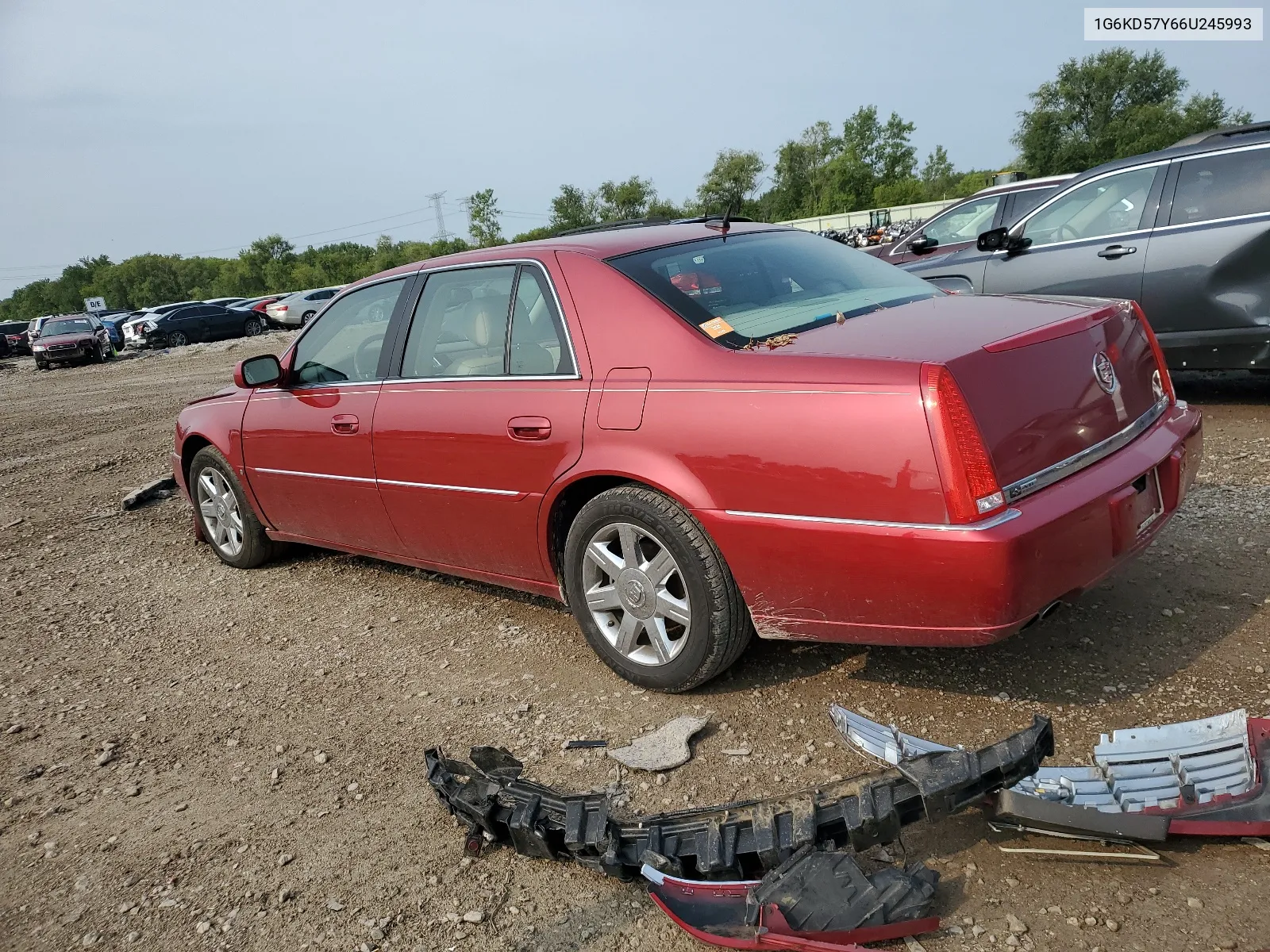 2006 Cadillac Dts VIN: 1G6KD57Y66U245993 Lot: 64113354