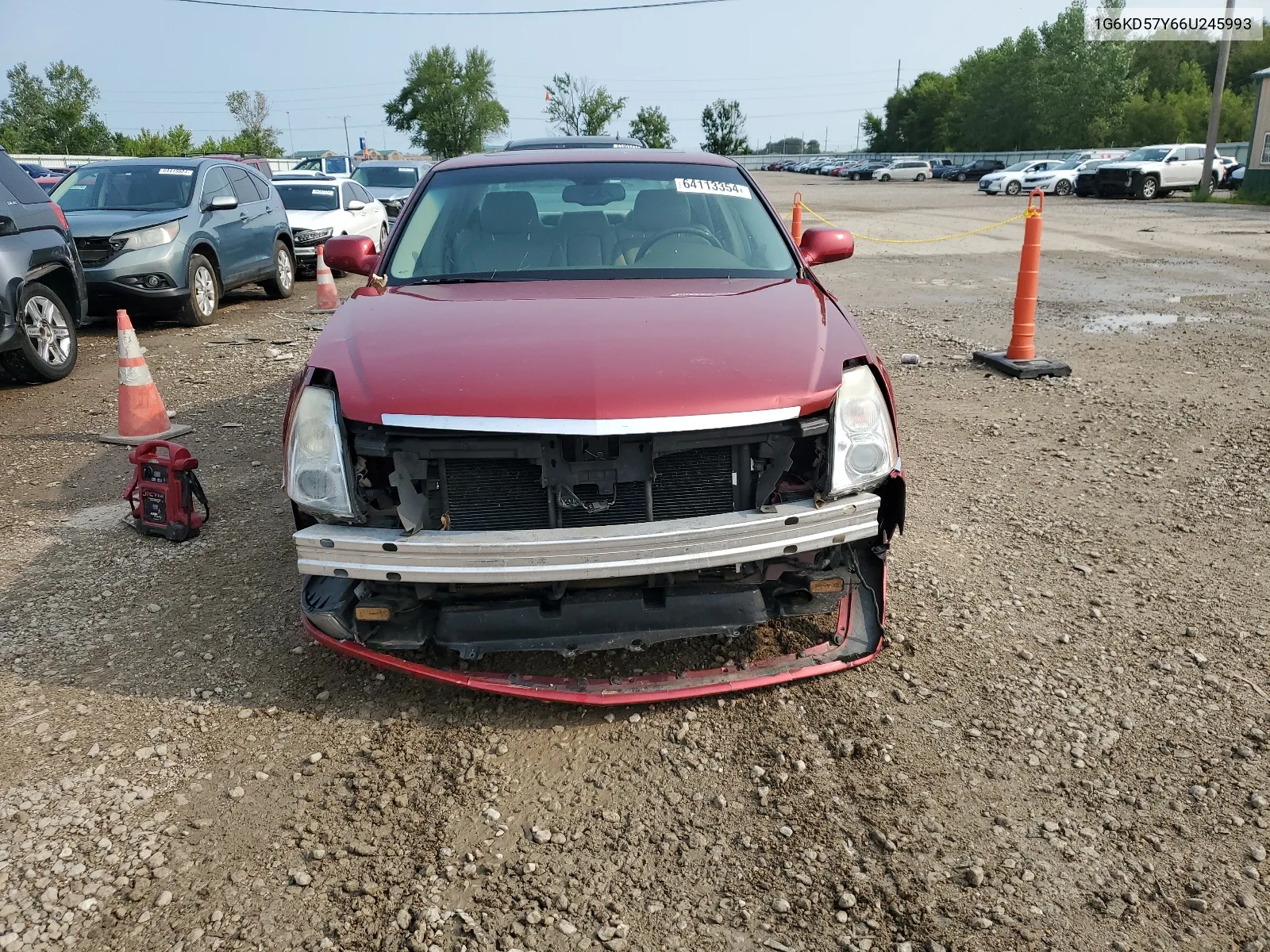 2006 Cadillac Dts VIN: 1G6KD57Y66U245993 Lot: 64113354