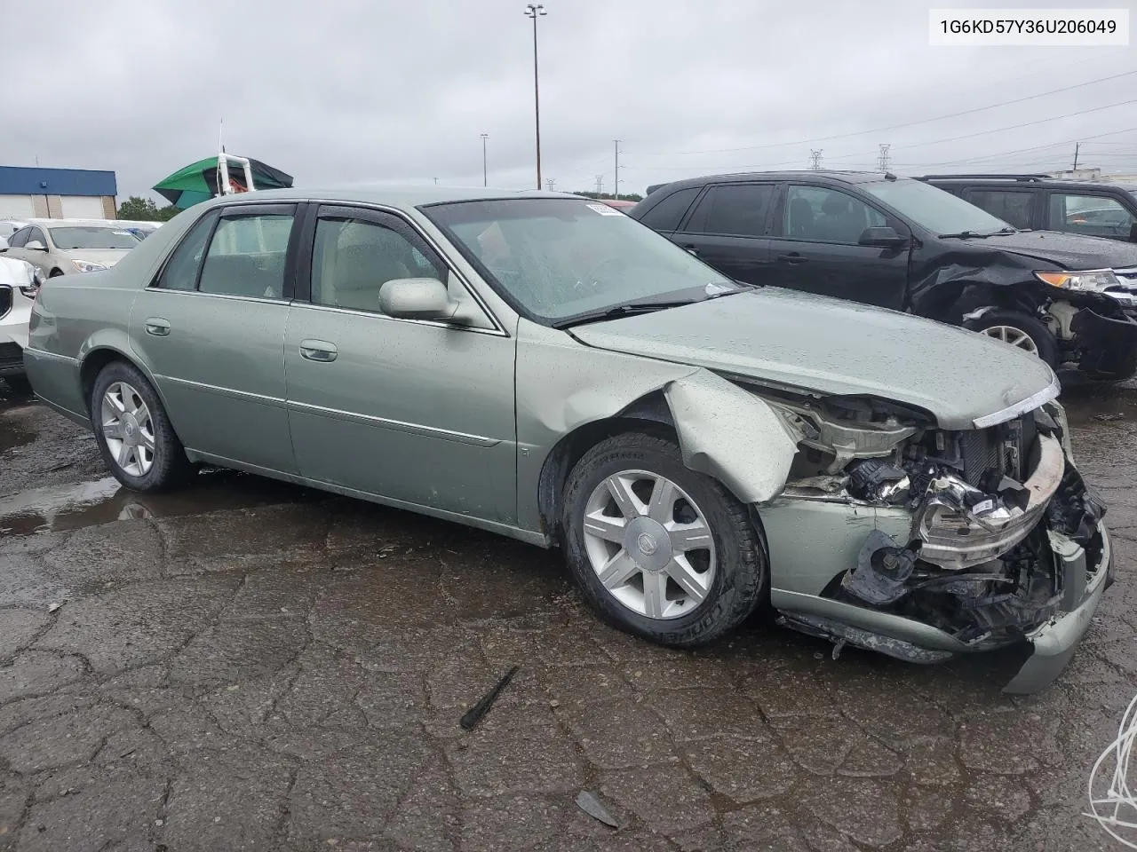 2006 Cadillac Dts VIN: 1G6KD57Y36U206049 Lot: 65885274