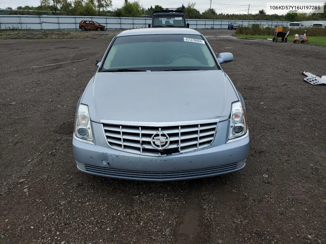 2006 Cadillac Dts VIN: 1G6KD57Y16U197285 Lot: 67370094