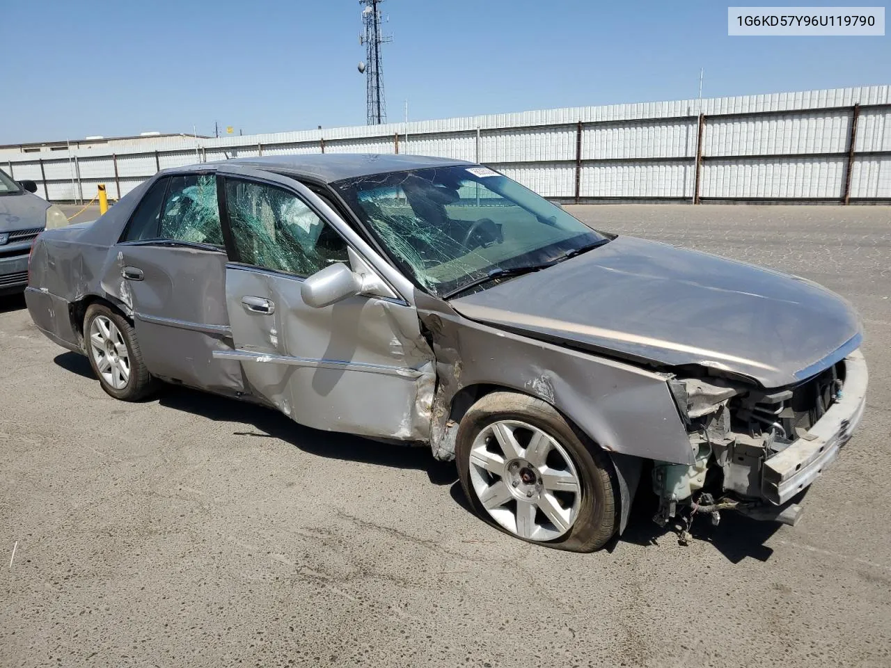 2006 Cadillac Dts VIN: 1G6KD57Y96U119790 Lot: 68365394