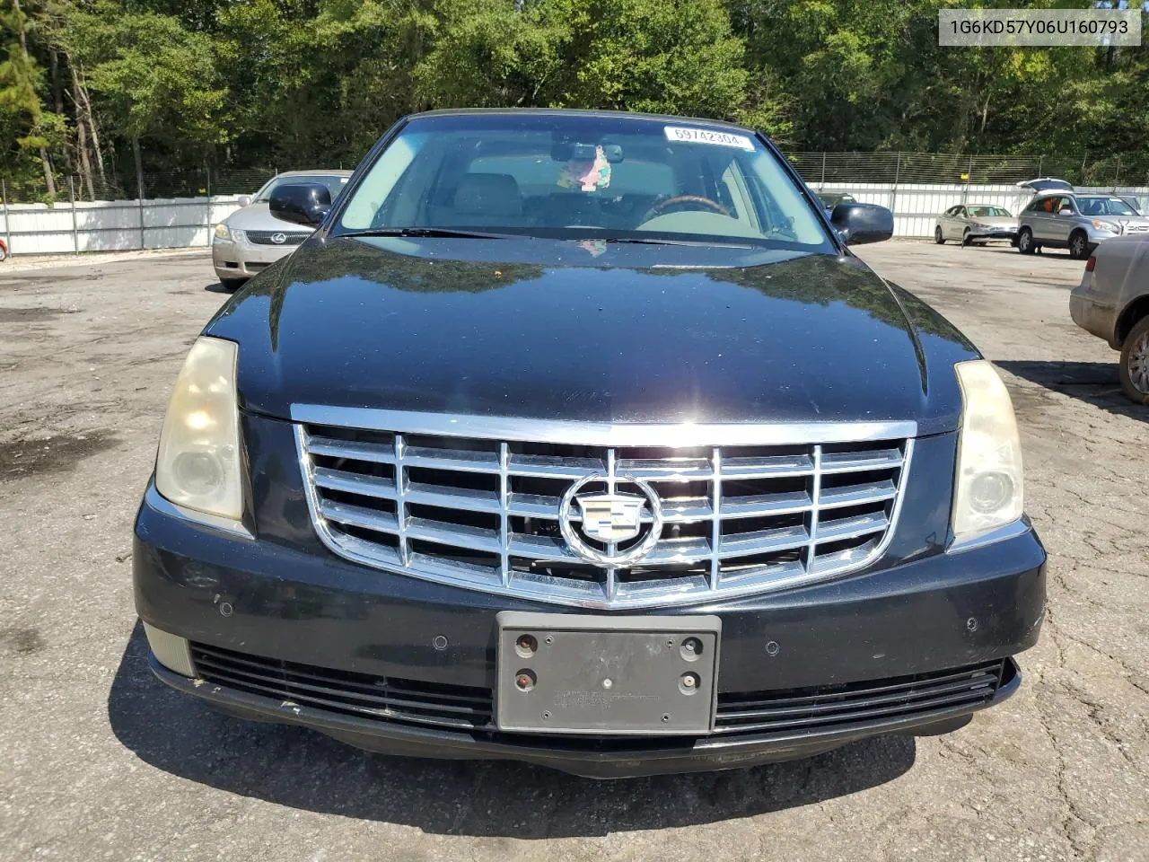 2006 Cadillac Dts VIN: 1G6KD57Y06U160793 Lot: 69742304