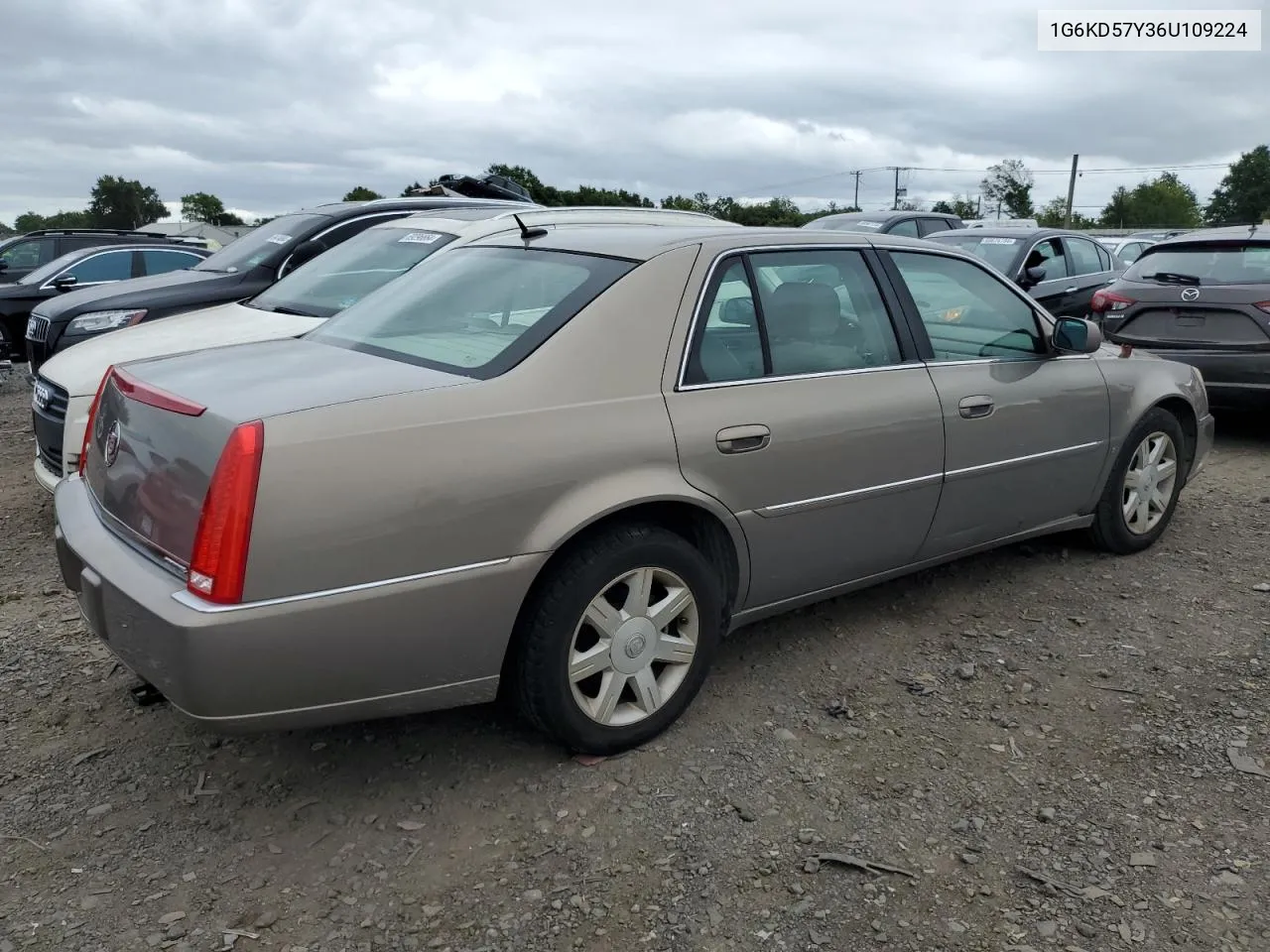 2006 Cadillac Dts VIN: 1G6KD57Y36U109224 Lot: 69774964