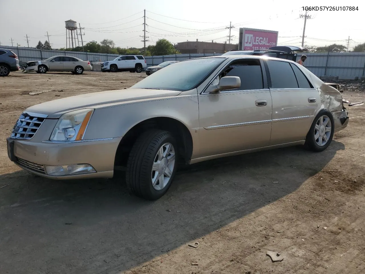 2006 Cadillac Dts VIN: 1G6KD57Y26U107884 Lot: 70898704