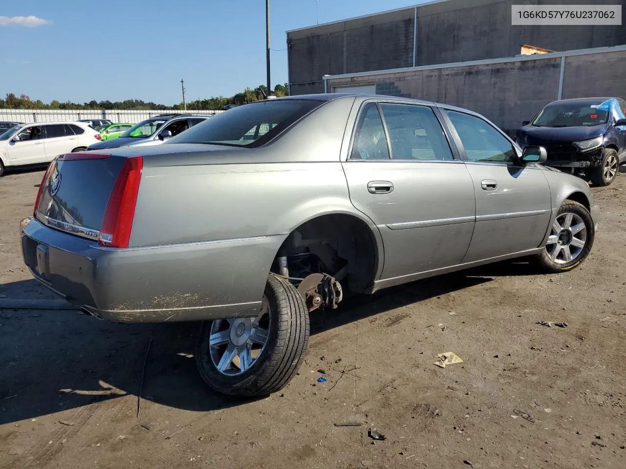 2006 Cadillac Dts VIN: 1G6KD57Y76U237062 Lot: 70920534