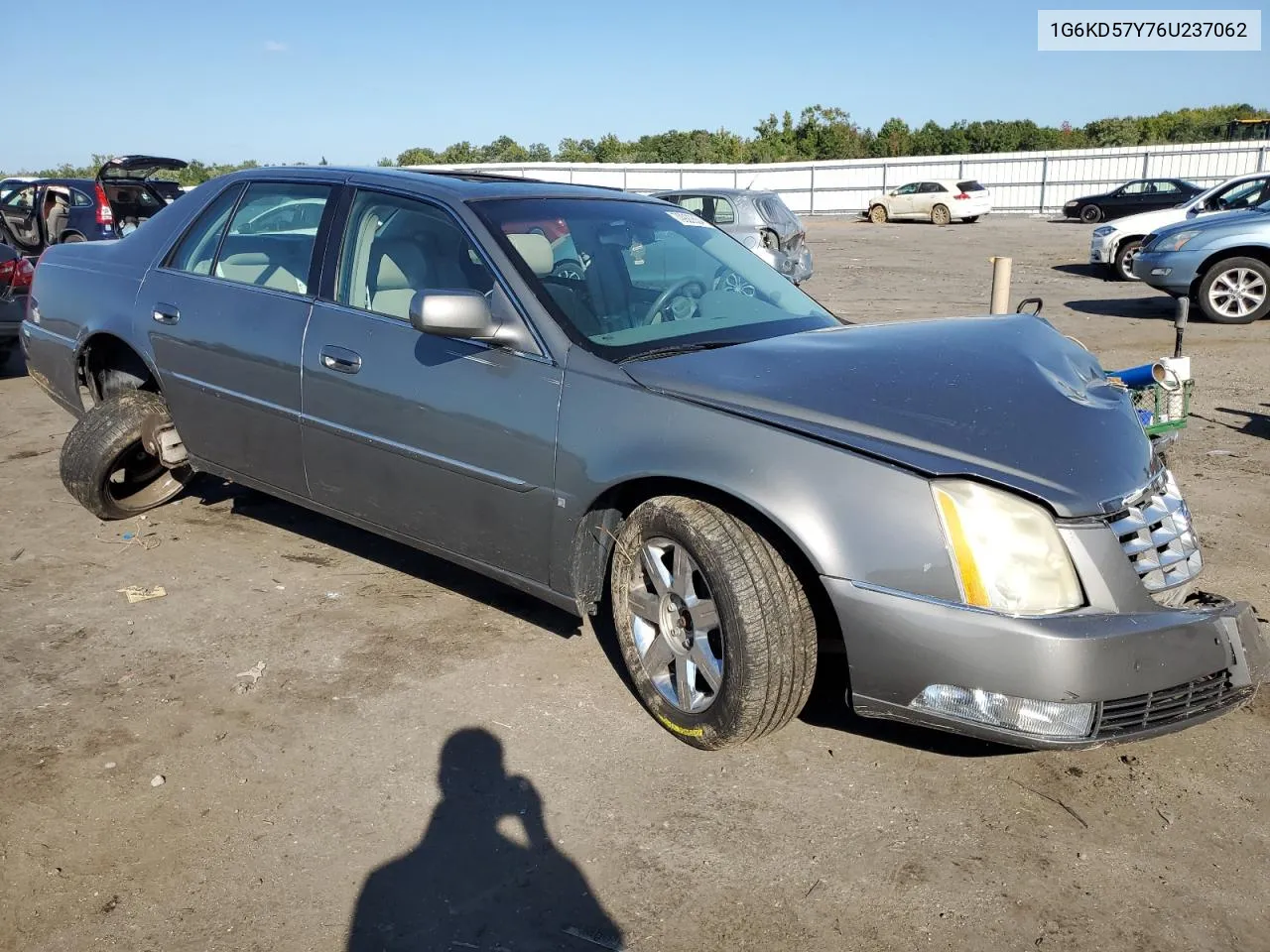 2006 Cadillac Dts VIN: 1G6KD57Y76U237062 Lot: 70920534