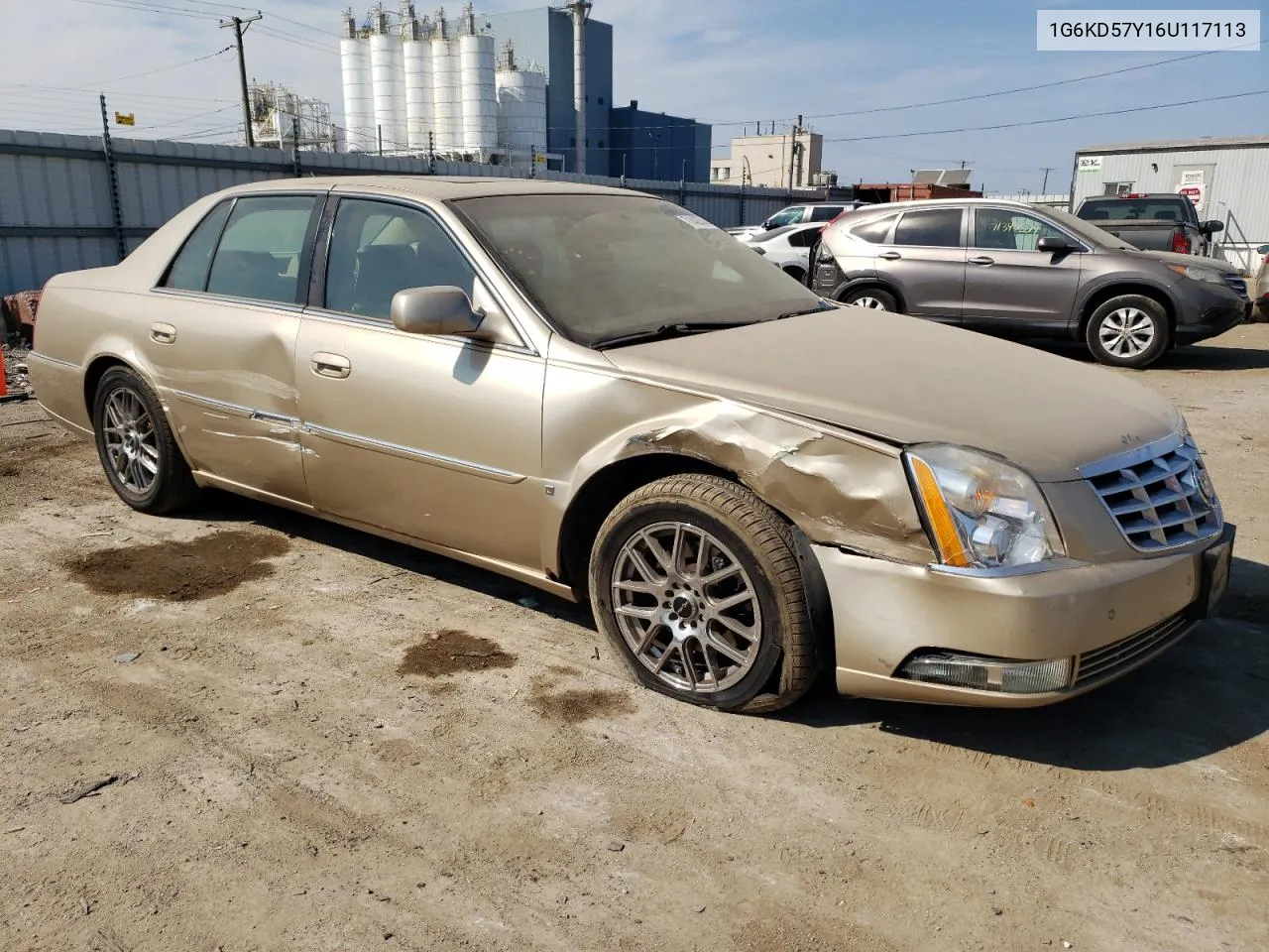 2006 Cadillac Dts VIN: 1G6KD57Y16U117113 Lot: 71485044