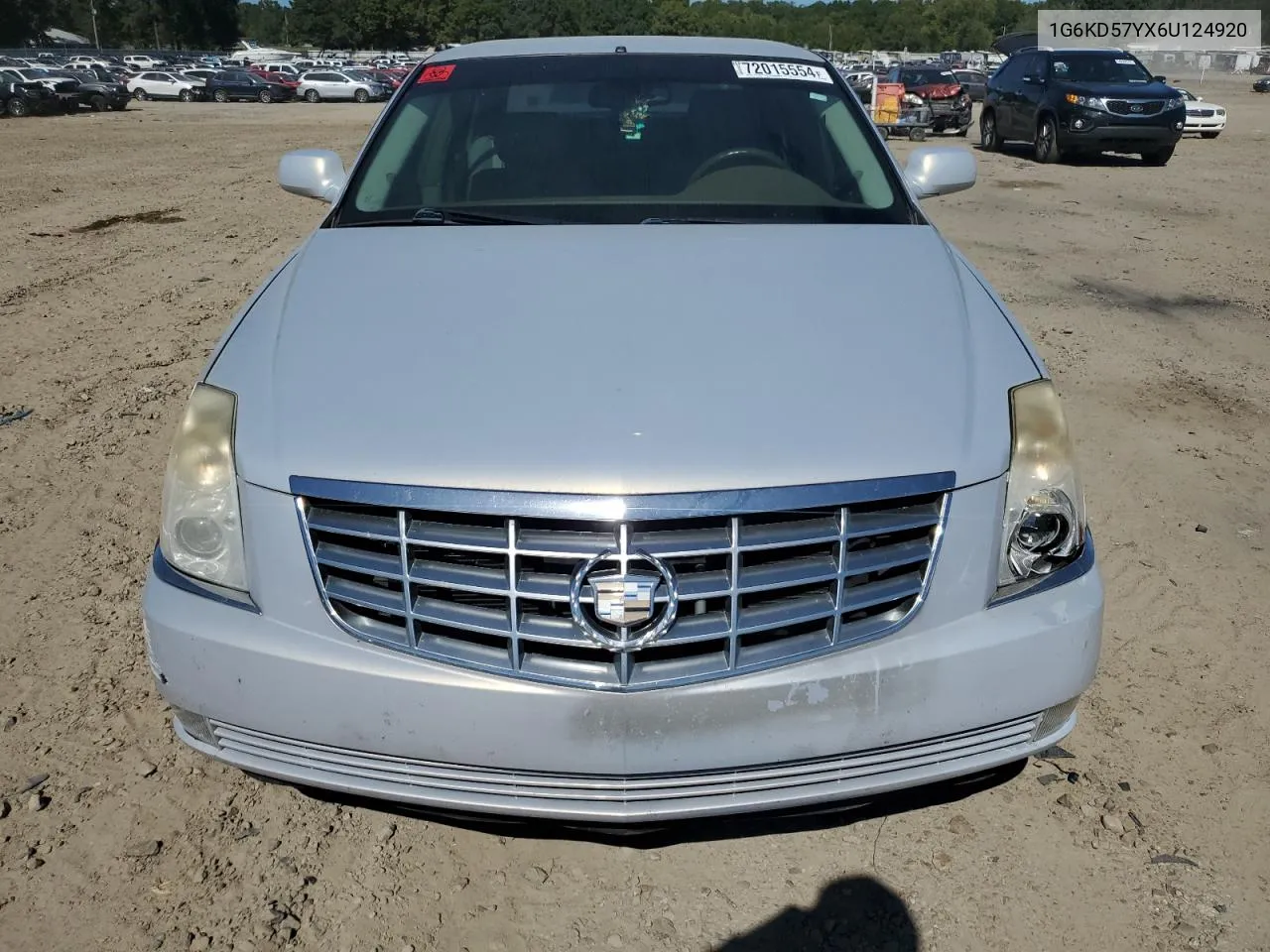 2006 Cadillac Dts VIN: 1G6KD57YX6U124920 Lot: 72015554