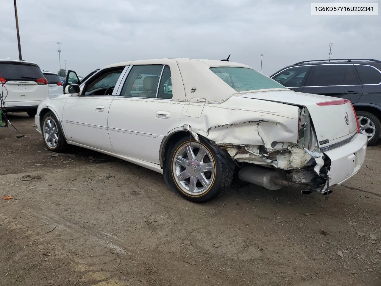 2006 Cadillac Dts VIN: 1G6KD57Y16U202341 Lot: 73229054