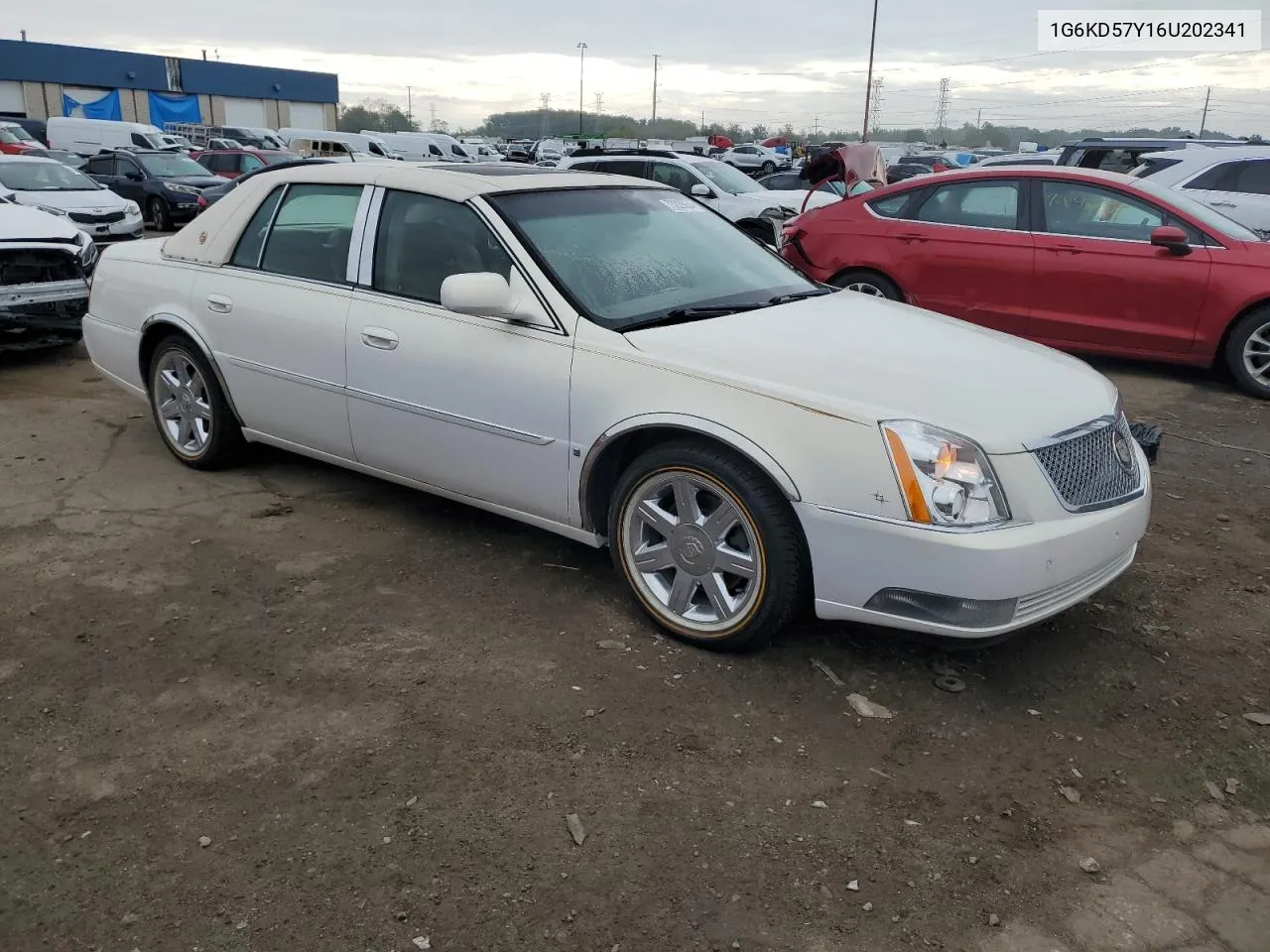 2006 Cadillac Dts VIN: 1G6KD57Y16U202341 Lot: 73229054