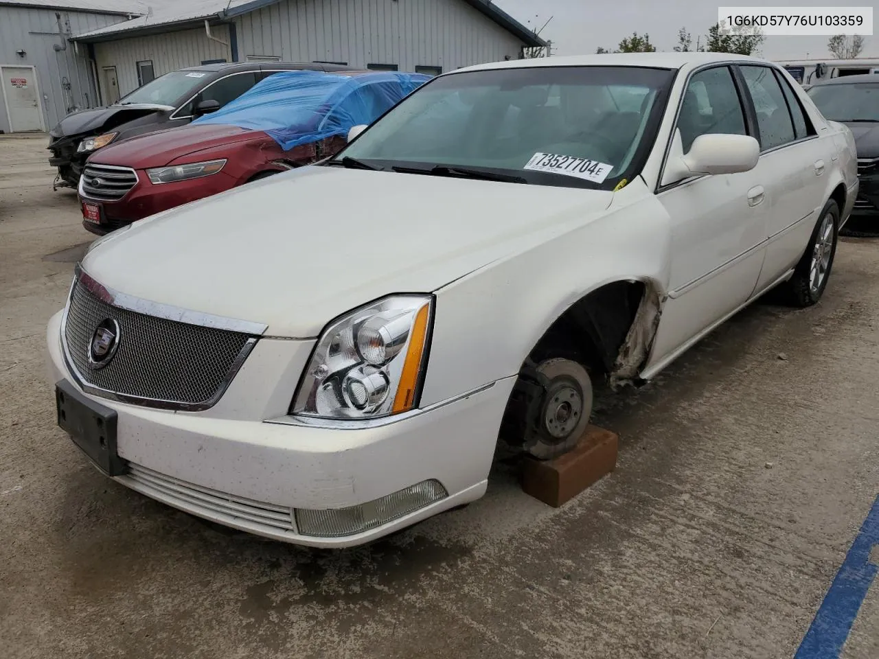 2006 Cadillac Dts VIN: 1G6KD57Y76U103359 Lot: 73527704