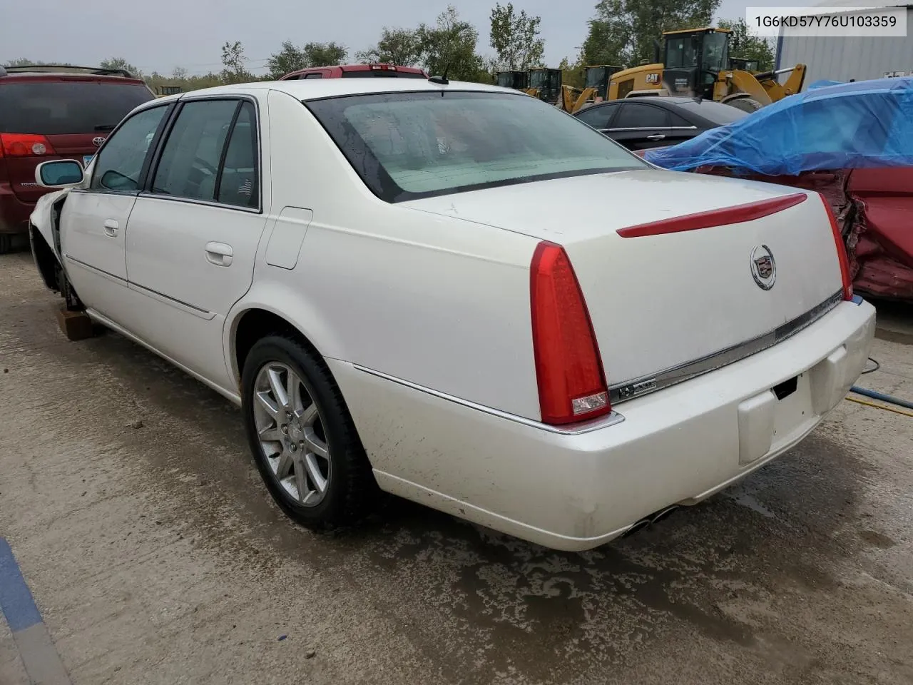 2006 Cadillac Dts VIN: 1G6KD57Y76U103359 Lot: 73527704