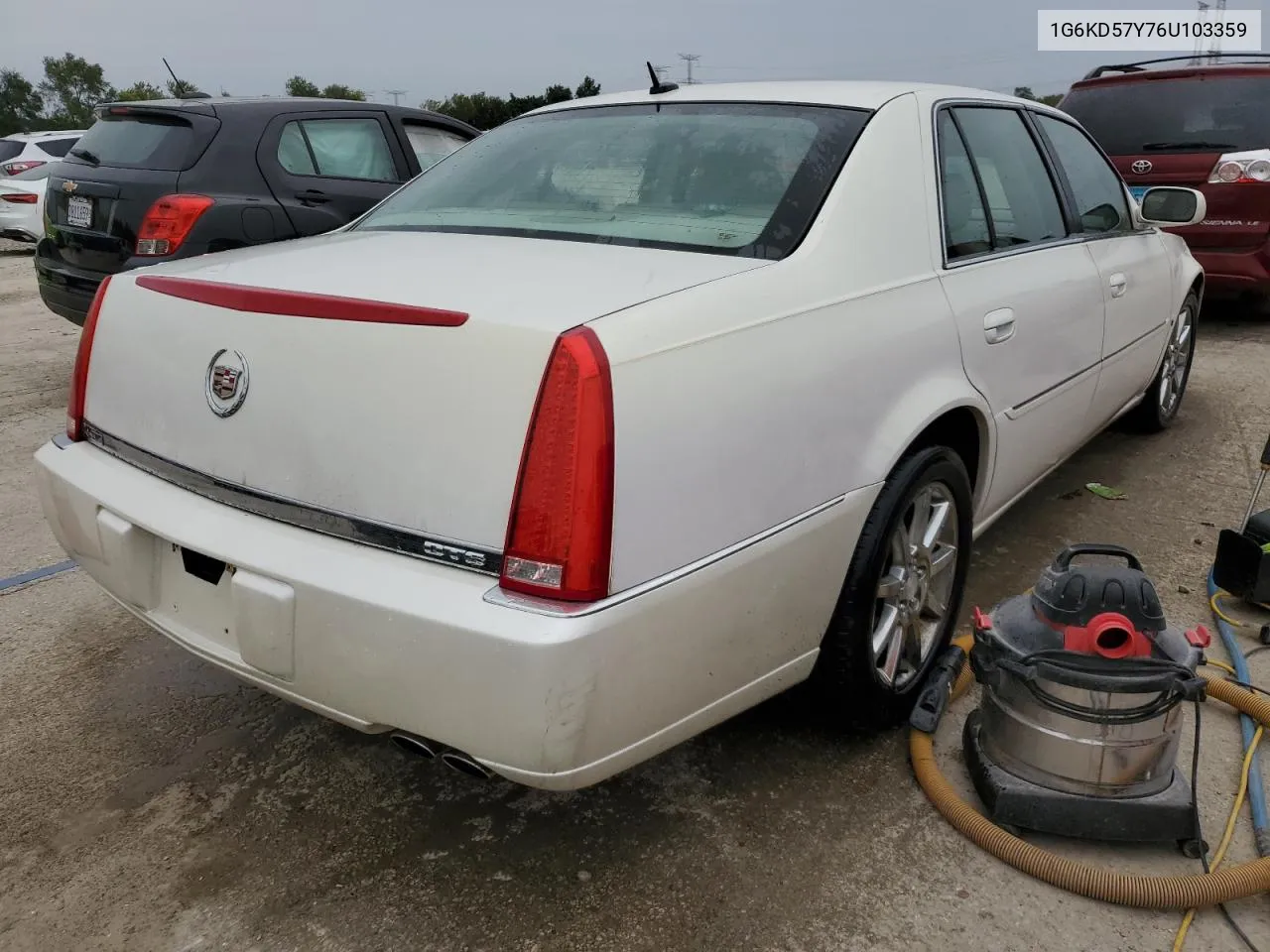 2006 Cadillac Dts VIN: 1G6KD57Y76U103359 Lot: 73527704