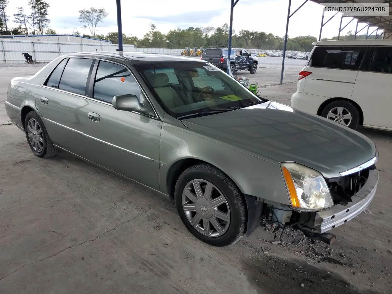 2006 Cadillac Dts VIN: 1G6KD57Y86U224708 Lot: 73539764