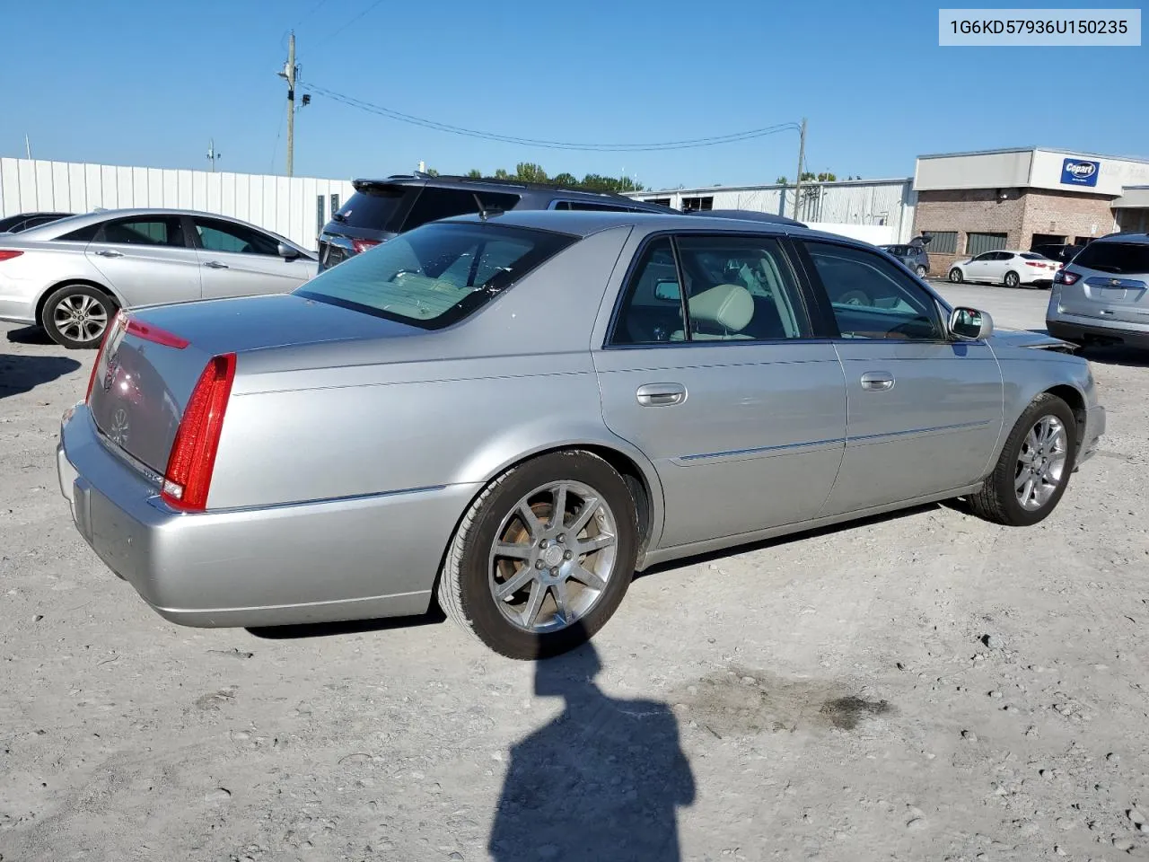 2006 Cadillac Dts VIN: 1G6KD57936U150235 Lot: 73696634