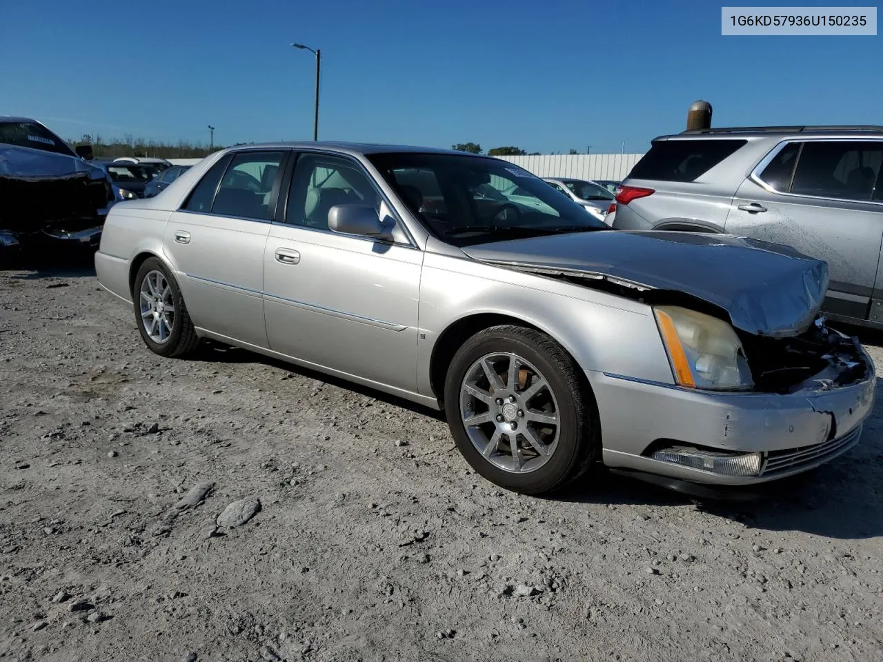 2006 Cadillac Dts VIN: 1G6KD57936U150235 Lot: 73696634