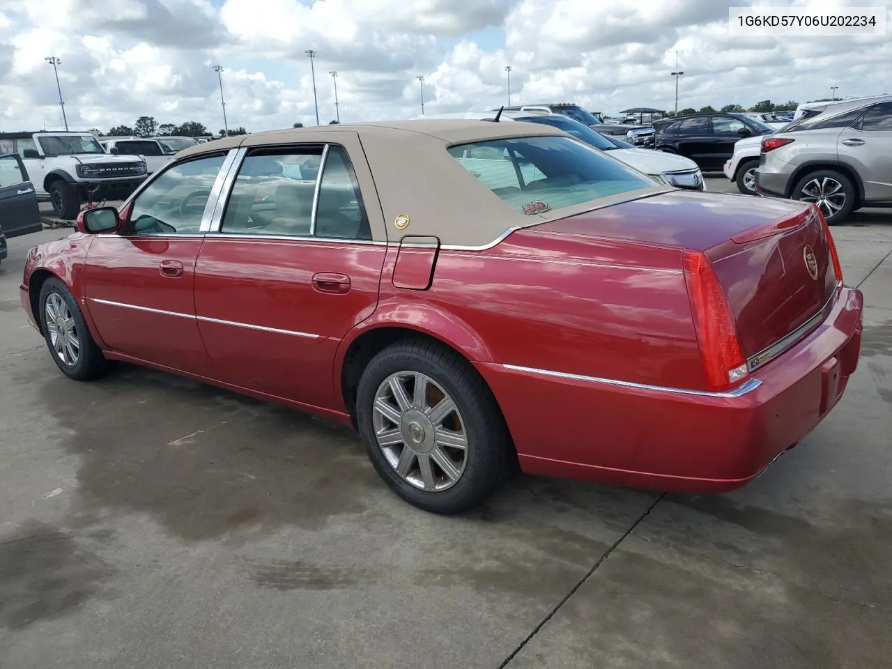 2006 Cadillac Dts VIN: 1G6KD57Y06U202234 Lot: 75352534