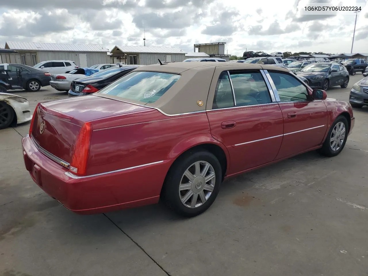 2006 Cadillac Dts VIN: 1G6KD57Y06U202234 Lot: 75352534