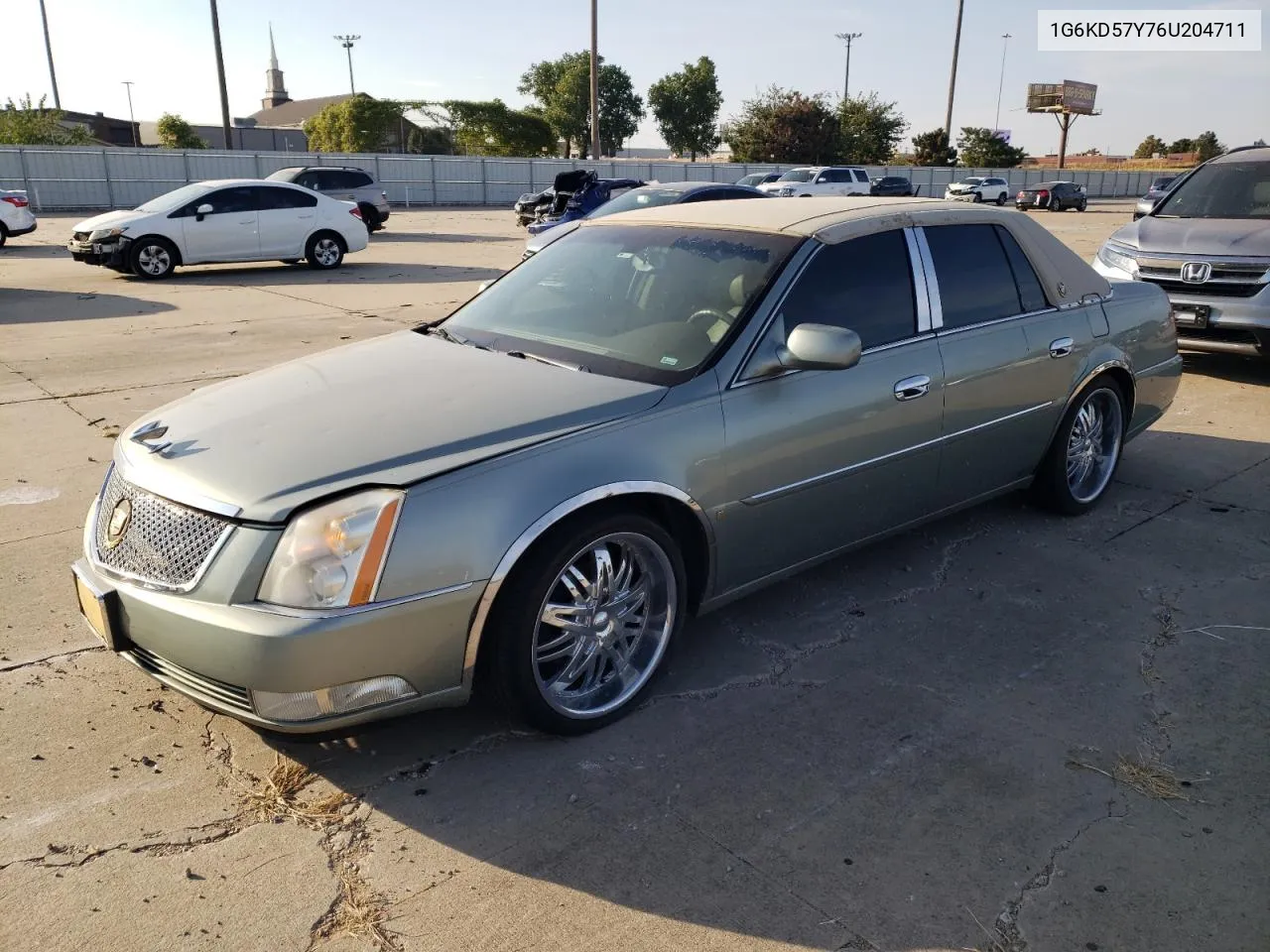 2006 Cadillac Dts VIN: 1G6KD57Y76U204711 Lot: 75934064