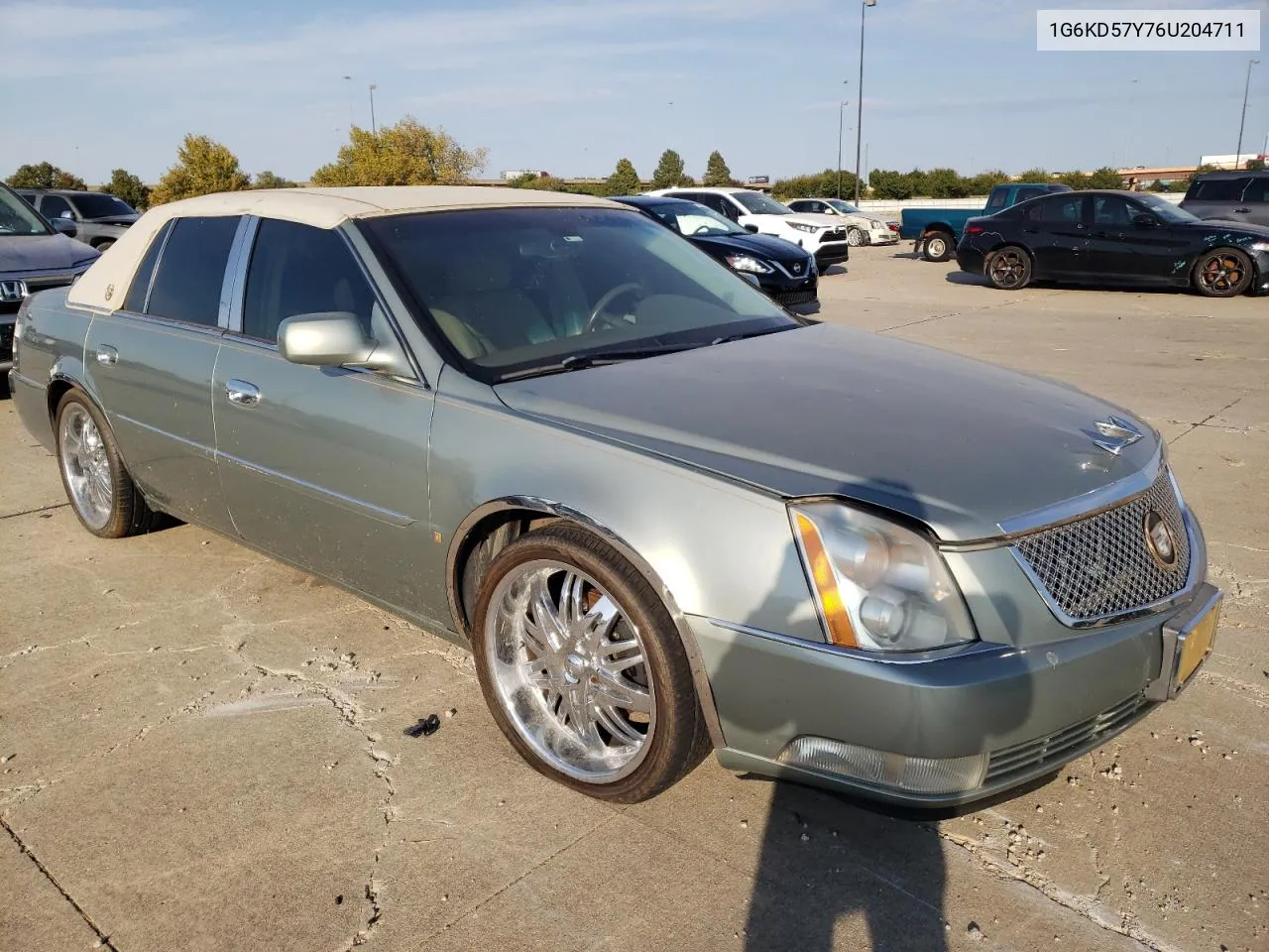 2006 Cadillac Dts VIN: 1G6KD57Y76U204711 Lot: 75934064