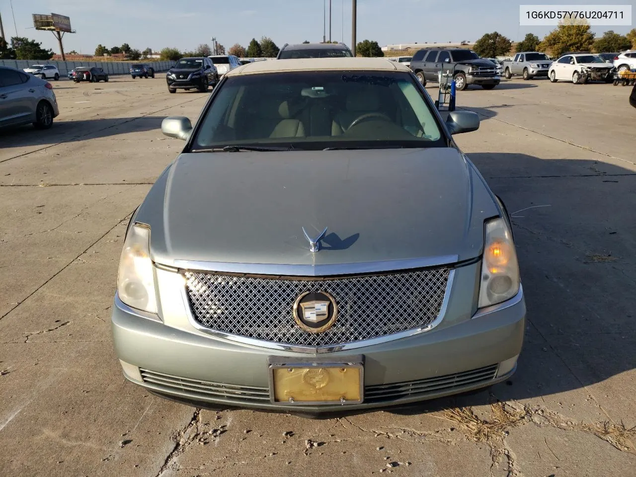 2006 Cadillac Dts VIN: 1G6KD57Y76U204711 Lot: 75934064