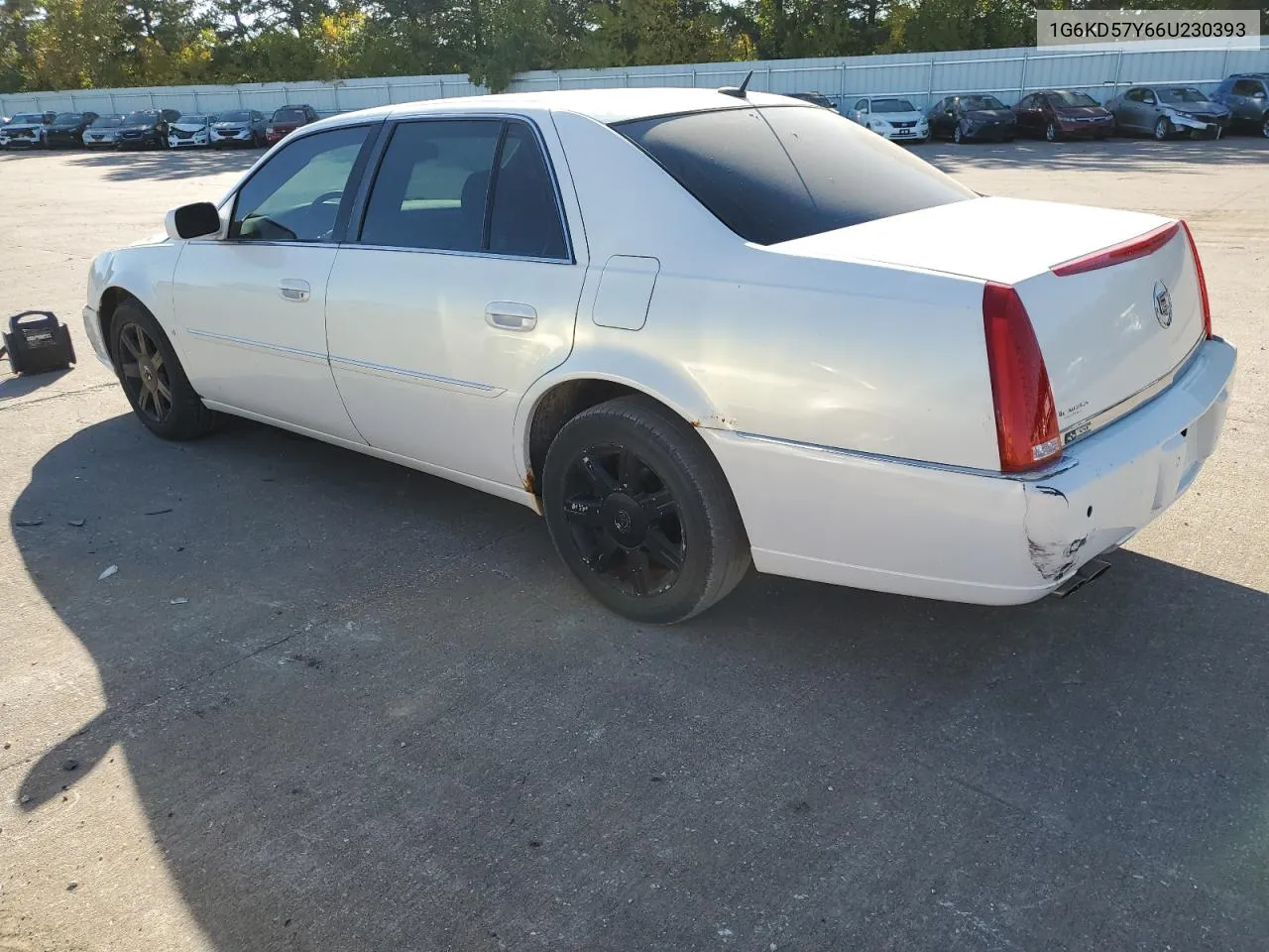 2006 Cadillac Dts VIN: 1G6KD57Y66U230393 Lot: 76637474