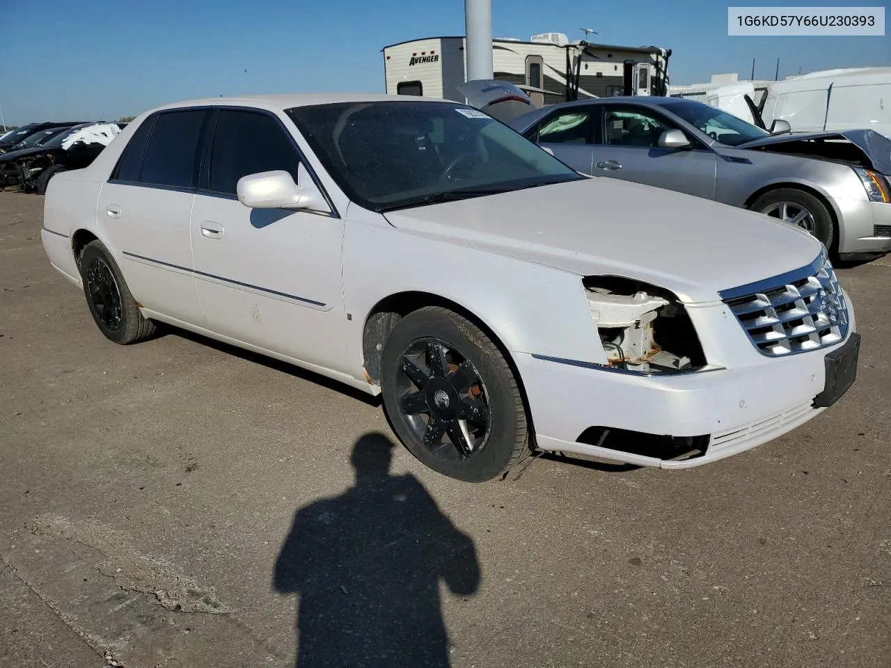 2006 Cadillac Dts VIN: 1G6KD57Y66U230393 Lot: 76637474