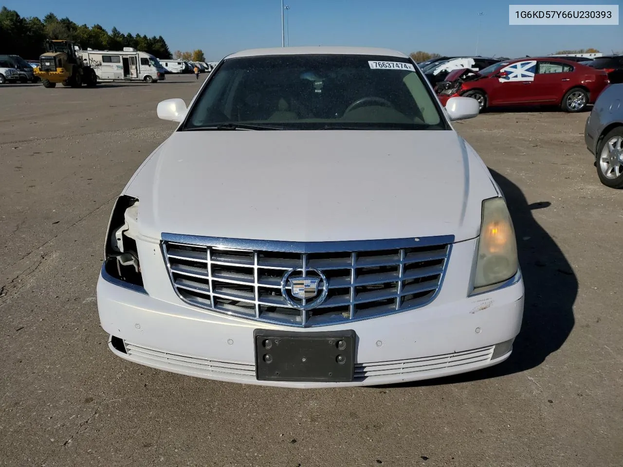 2006 Cadillac Dts VIN: 1G6KD57Y66U230393 Lot: 76637474