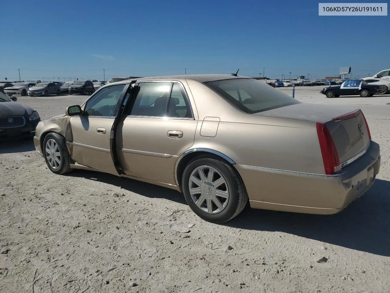 2006 Cadillac Dts VIN: 1G6KD57Y26U191611 Lot: 76890674